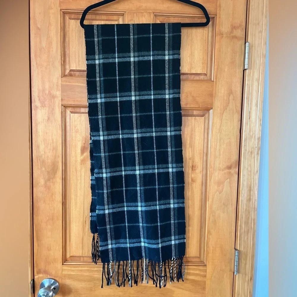 Mens Plaid Scarf